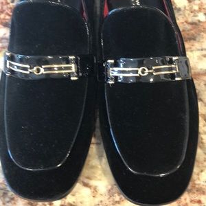 Newbark velvet loafers